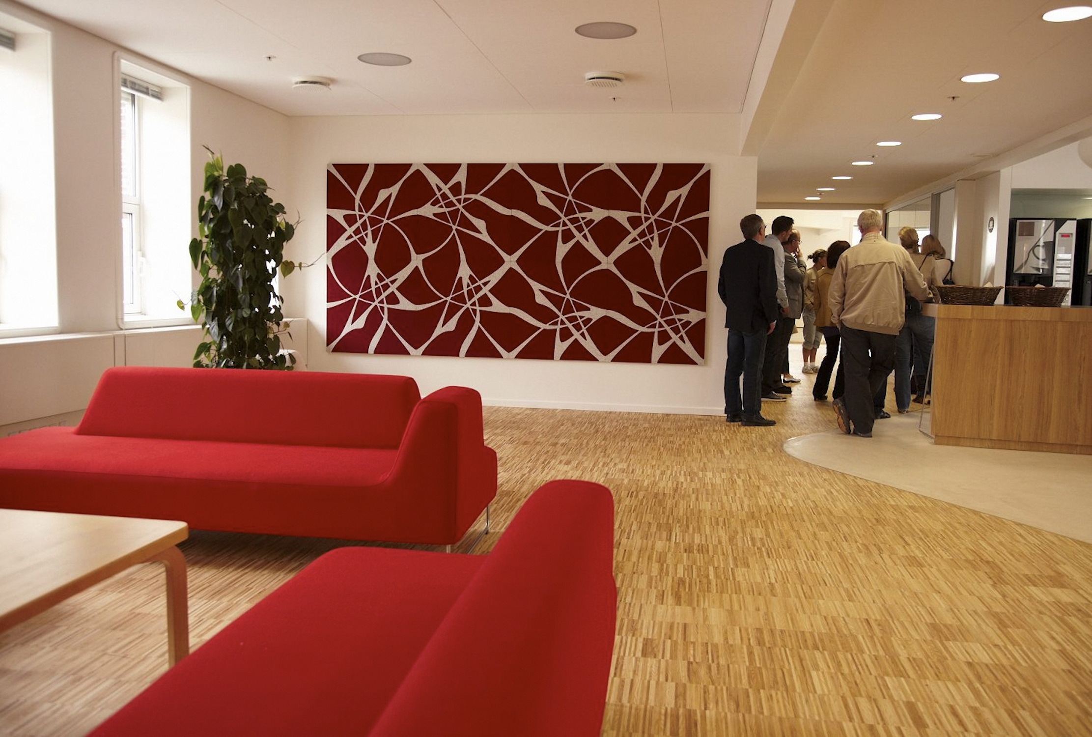 Twister akustikmoduler i filt hos Tryg (6)